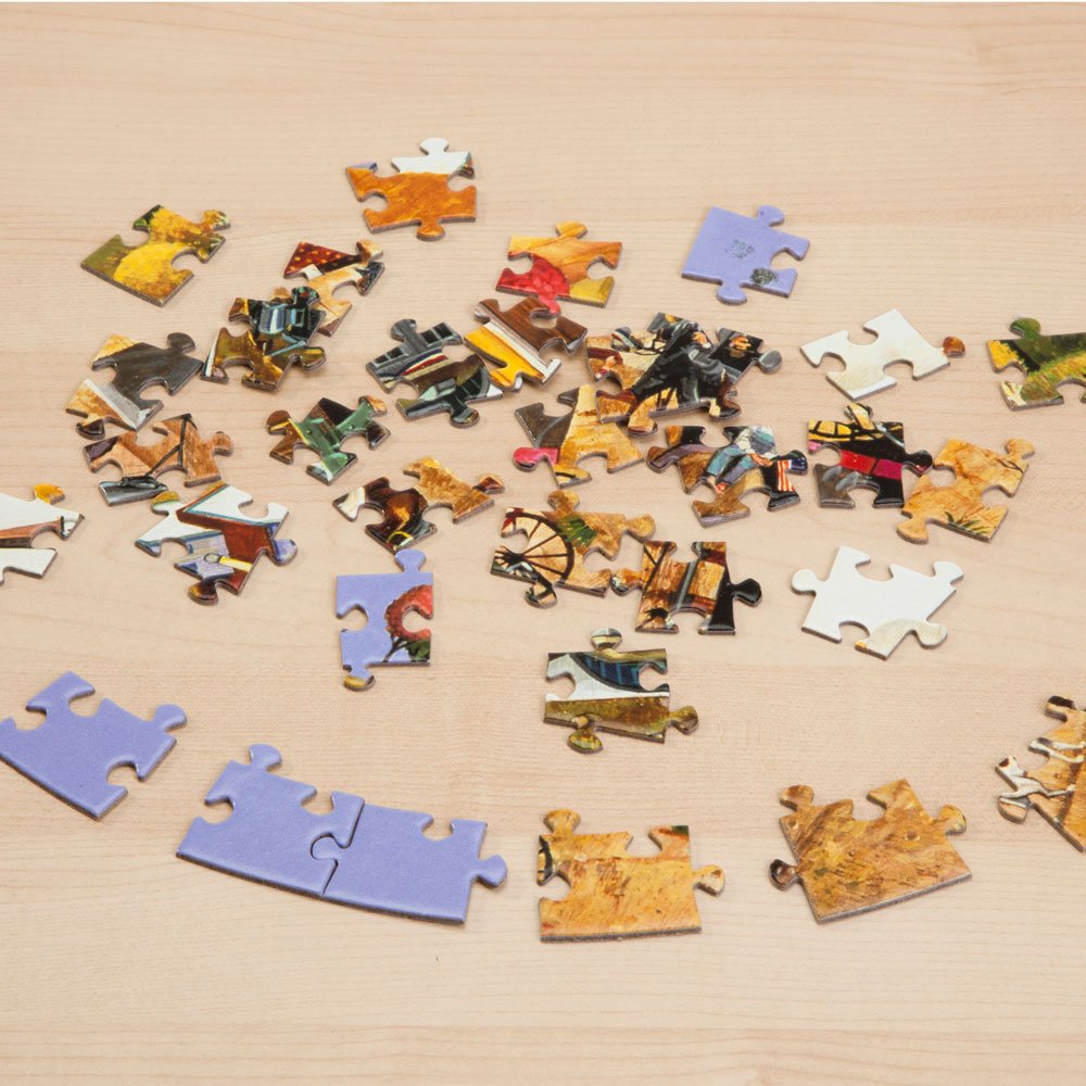 Bits and Pieces-Pizza Pie - 300 Piece Round Jigsaw Puzzle