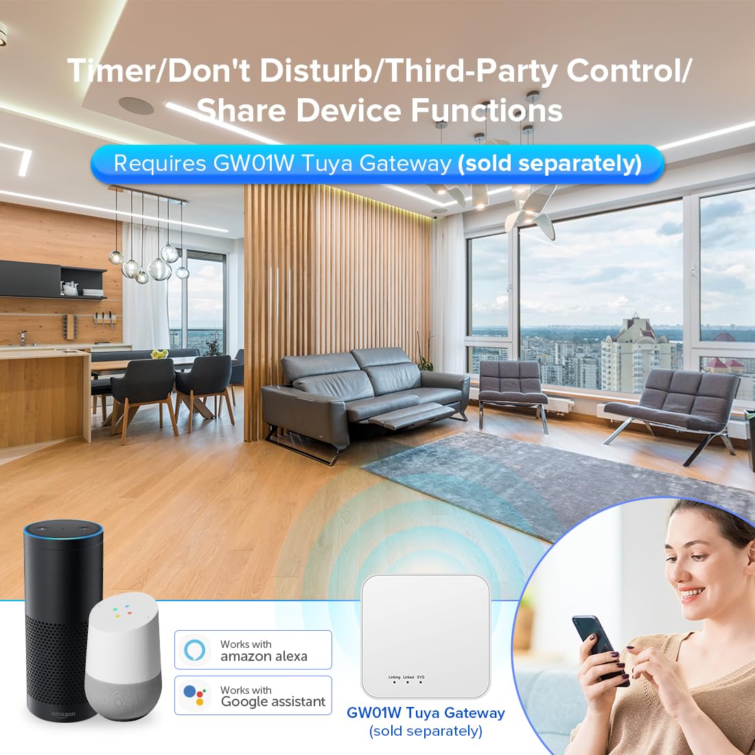 BTF-LIGHTING 5050SMD FCOB COB Dimming RF 2.4GHz Wireless Remote RC01RFB &4PCS C01RF Tuya Controller Kit 4 Zones Group Control PWM Single Color (+V -V) 2pin LED Neon Rope Light DC5V DC12V DC24V