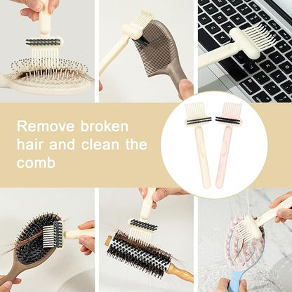 RHOS 2-in-1 Hair Brush Cleaner Tool, Comb Cleaner