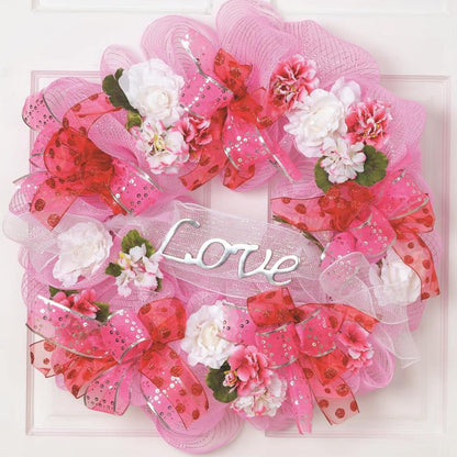 Leisure Arts Learn To Make Deco Mesh Wreaths Bk
