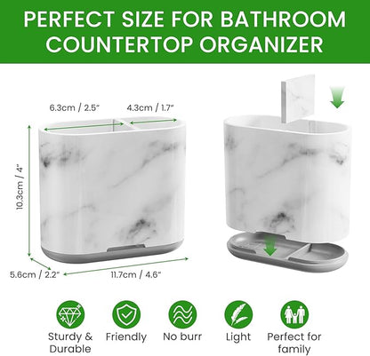 Chintu Toothbrush Holders, 2 Slots Tooth Brush Holder