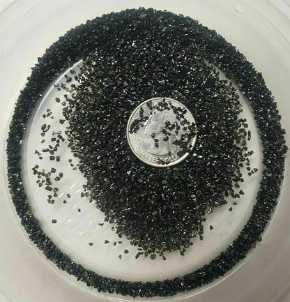 TheFrogHouse Black Aquarium Sand Substrate (25lbs)