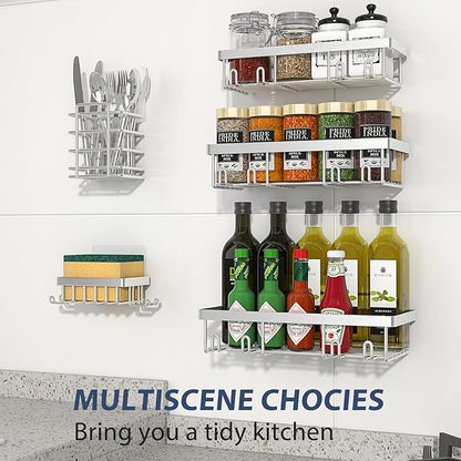 5 Pack Shower Caddy Organizer Rack Shelf