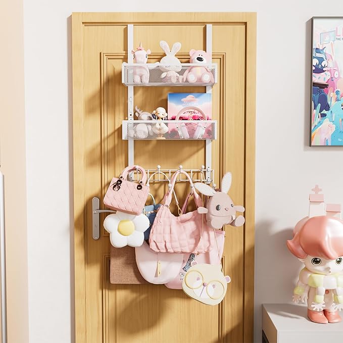 Consumest Over The Door Organizer Hooks, Door Hanger
