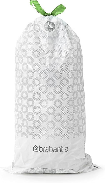 Brabantia PerfectFit Trash Bags Thick Plastic Trash Can Liners