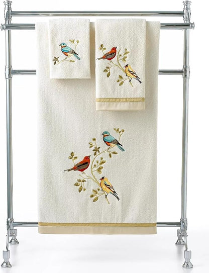 Avanti Linens - Fingertip Towel, Soft & Absorbent, Nature Isnpired Bathroom