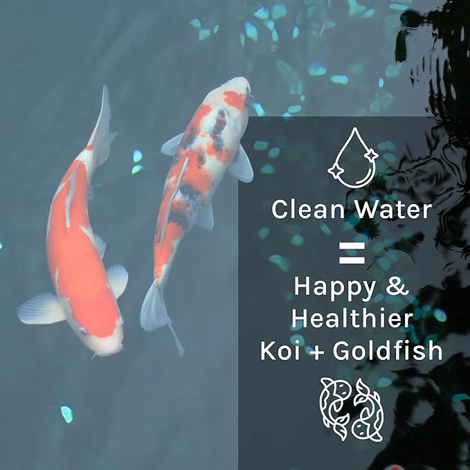 MICROBE-LIFT PL Pond Bacteria and Outdoor Water Garden Cleaner, Safe for Live Koi Fish, Plant Life, and Decor, 16 Ounces