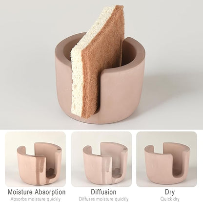 Sponge Holder for Kitchen Sink and Sponge