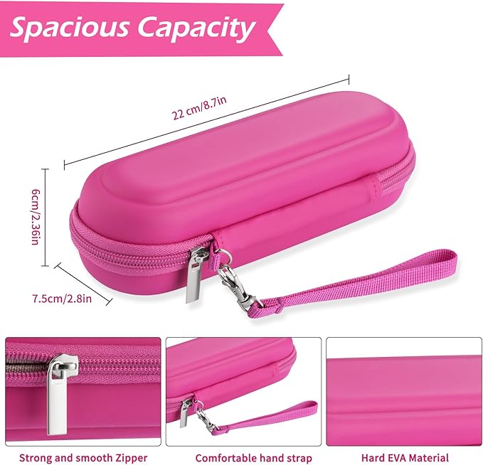 Toothbrush Travel Case for Oral B/Oral-B Pro 1000 1500 5000 7000 & Philips