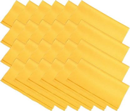PATIKIL Eyeglass Microfiber Cleaning Cloth 7"x6", 24 Pack Glasses Cleaning
