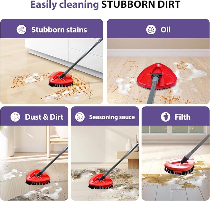 2-Pack Oceda Scrubber Mop Heads