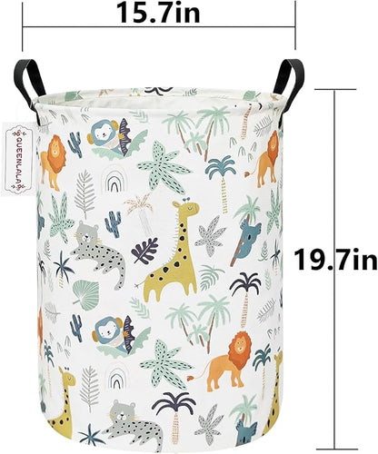 QUEENLALA Large Storage Basket, Laundry Hamper/Bathroom/Home Decor/Collapsible