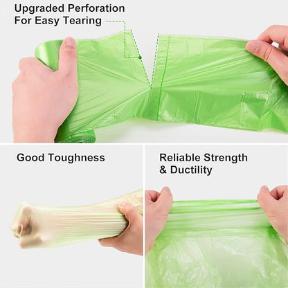 Small Trash Bags 4-6 Gallon, Inwaysin 200 Count Biodegradable Trash Bags 4