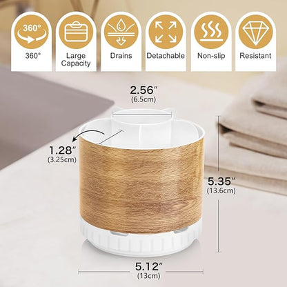 Wood Toothbrush Holders Organizers