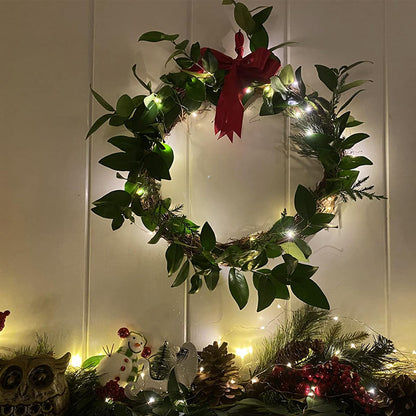 Small Round Grapevine Wreath 6 Inch Rattan Wreaths for Crafts Spring Christmas Holiday Decoration Wedding Home Decor (6 Pack)