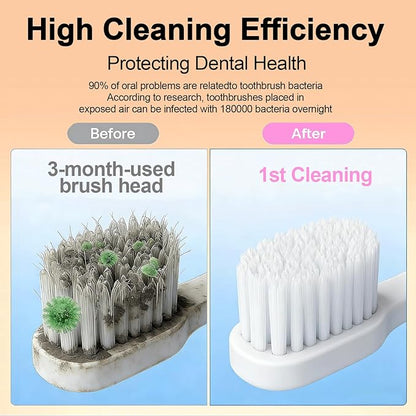 Toothbrush Holder and Cleaner Razor Holder/Dryer Light Cleaning and Air Drying