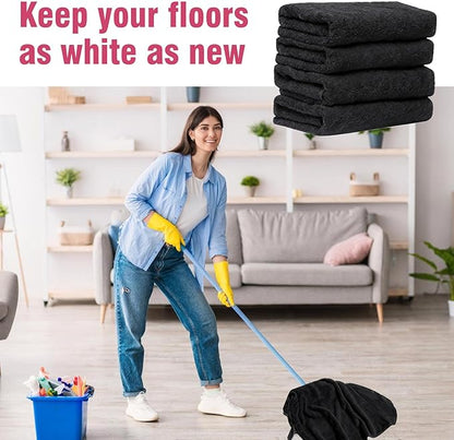 4 Pcs Extra Large Microfiber Cleaning Cloth 30 x 20 Inch Reusable Thick