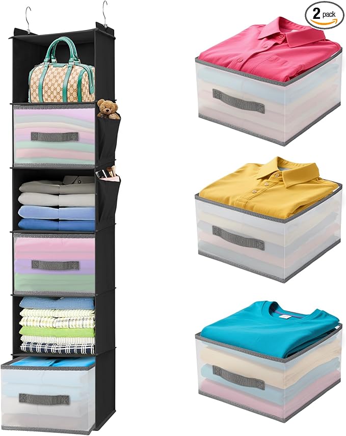 6-Tier Hanging Closet Organizer
