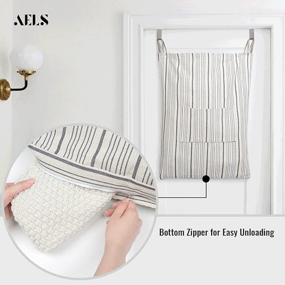 AELS Farmhouse Hanging Laundry Hamper