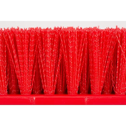 SPARTA Multi-Level Tile Scrub Brush 12" Wide Brush Head, Heavy-Duty Tile