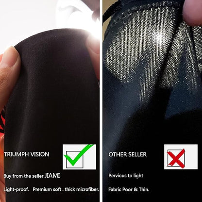 TRIUMPH VISION Soft Eyeglass Pouch 3 Pack