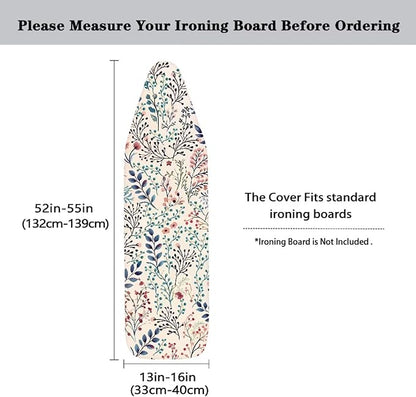 Floral Print Ironing Board Cover 15X54“