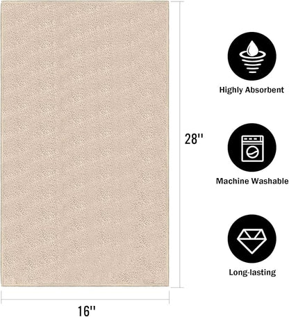 Orighty 6 Pack Brown Hand Towels