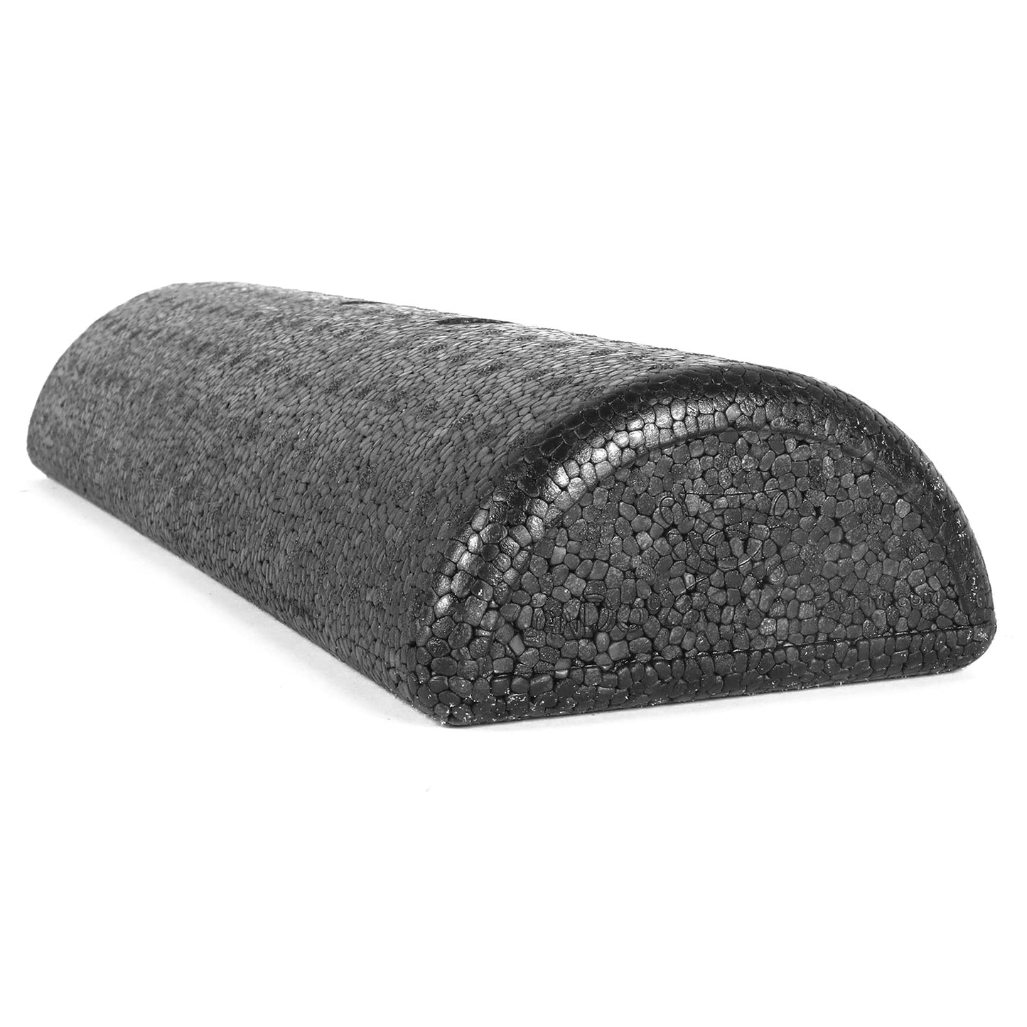CanDo Black Composite High-Density Roller, Half-Round, 6"" X 36