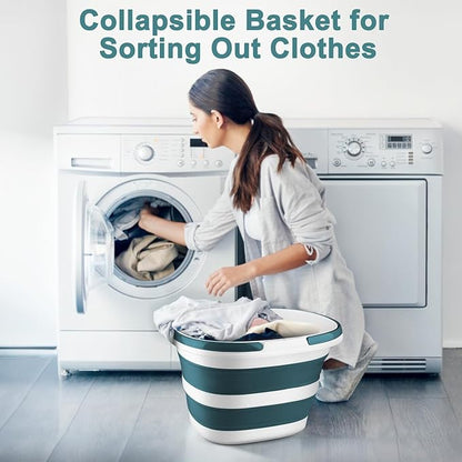 Collapsible Bucket for Cleaning, 4.2 Gallons Mop Bucket
