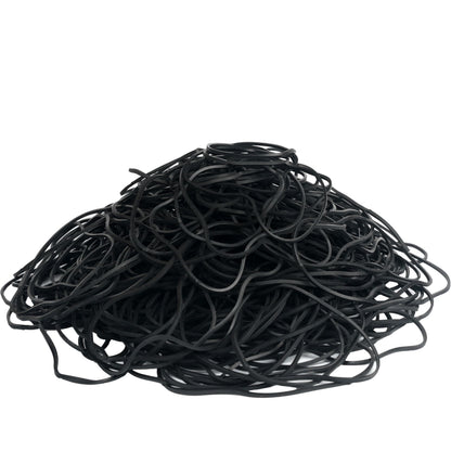 Rubber Bands for Balloon Arches 300pcs Black 4.8inch large heavy duty Stretchy Elastic Bands for Office Supplies Home Party Wedding Birthday Trash Cans File Folders