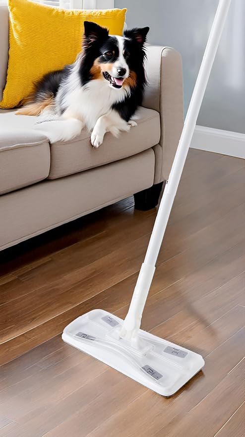 Eyliden Dust Mop, Sweeping & Mopping Kit | 58" Extended Long Handle, 36
