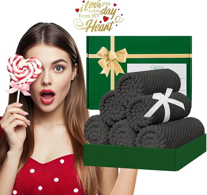VOOVA & MOVAS Grey Washcloths
