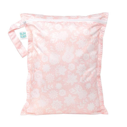 Bumkins Waterproof Wet Bag for Baby, Swim Suit, Cloth Diapers, Pump Parts