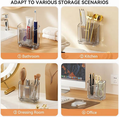 Toothbrush Holders with Drainage