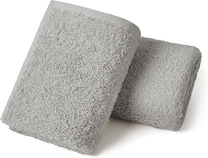 REDKISS 2-Pack Luxury Hand Towels, 16x32 Inch 450 GSM 100% Cotton, Super Soft