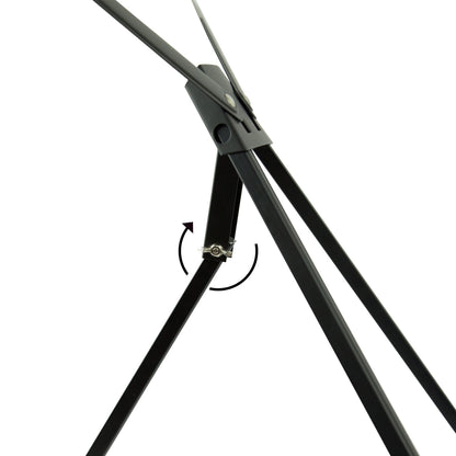 Conda Aluminum Tabletop Easel, Portable Tripod Display Stand Adjustable Height from 15" to 21" with Extension Arm Wings, Desktop Display Easel for Canvas, Paintings, Photos, Signs
