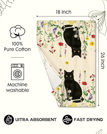 Flour Sack Kitchen Towels Set of 2-18x26 Cotton Dish Towels