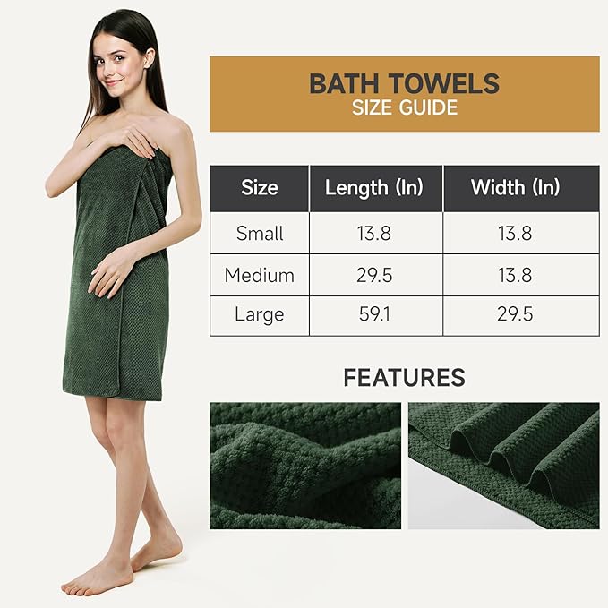 REDKISS 6-Piece Bath Towel Set