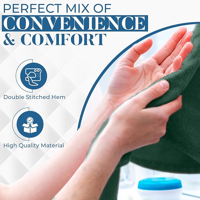 DAN RIVER 6-Pack Premium Hand Towels