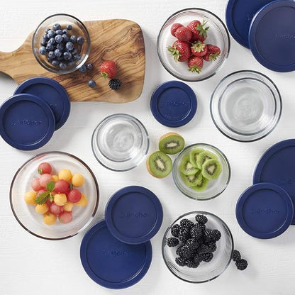 Anchor Hocking 18 Piece Glass Storage Containers