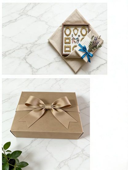DIY Shadow Box Frame - Deep Shadow Museum of Us Silhouette Box Kit Mini Frames - Mini Vintage Photo Figures Picture Frame - Miniature Museo Display