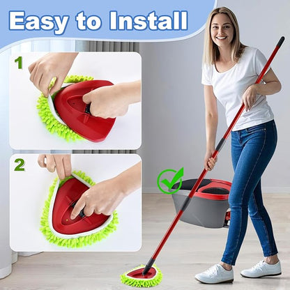 6 Pack Mop Head Replacement Compatiable