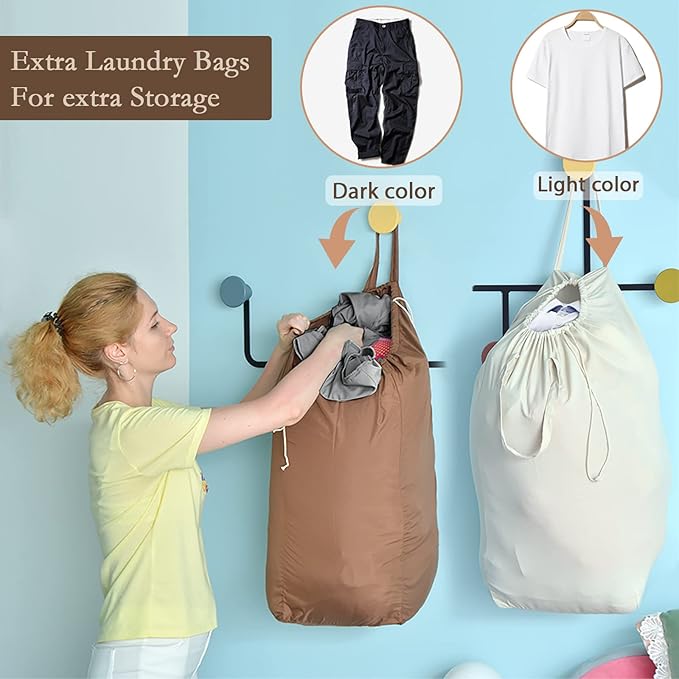 MCleanPin 210L Laundry Hamper Collapsible
