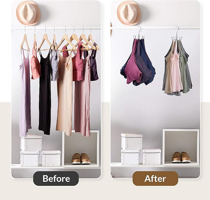 ZEDODIER Tank Top Hanger, Rotatable Bra Organzier