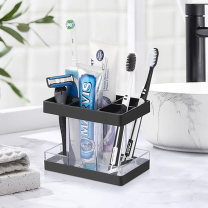 Toothbrush Holders for Bathrooms Countertop Organizer