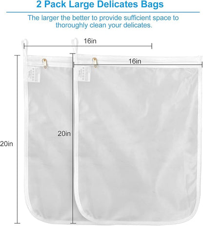 GOGOODA Delicates Laundry Bags, Fine Mesh Wash Bag