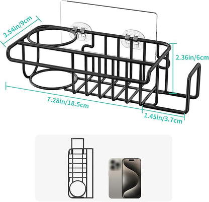 HapiRm 4 in 1 Kitchen Organizers and Storage, SUS304 Stainless Steel Brush