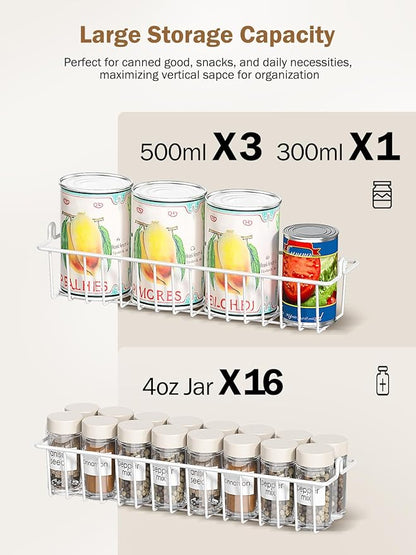 Delamu Over The Door Pantry Organizer, 8-Tier Pantry Door Organizers and Storage