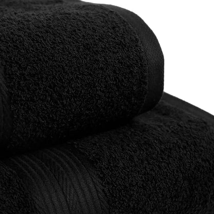 Amazon Basics 6-Piece Highly Absorbent Fade-Resistant Towel Set, 100% Cotton