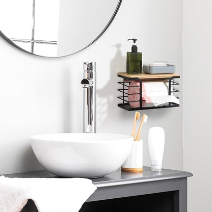 2 Pack Trash Bag Dispenser & Garbage Holder – Stackable Wall Mount Storage